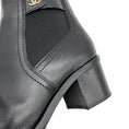 Load image into Gallery viewer, Chanel Black Leather CC Chelsea Boots
