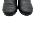 Load image into Gallery viewer, Chanel Black Leather Ankle Boots with Pearl Embellished Heel
