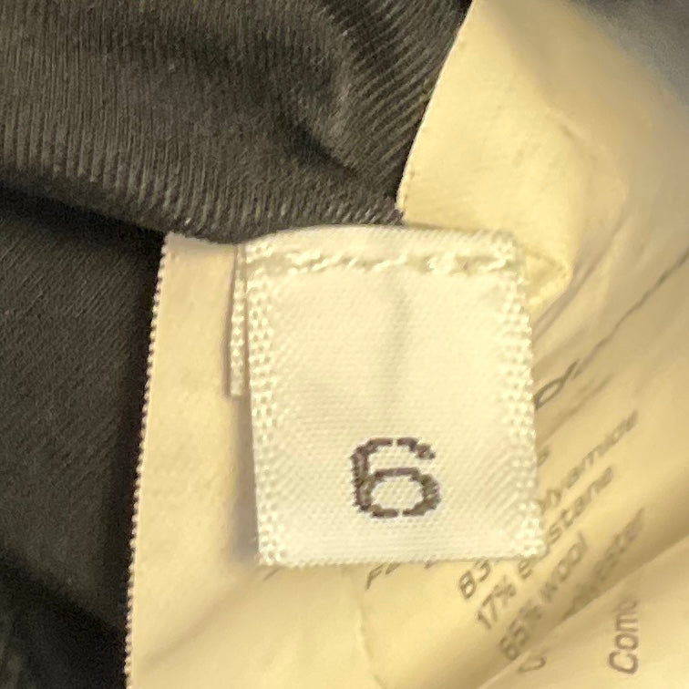 Alexander Wang Black Three Button Scuba Nylon Stretch Jacket