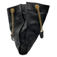 Load image into Gallery viewer, Gucci Black Tiger Head Leather Rajah Chain Tote Bag
