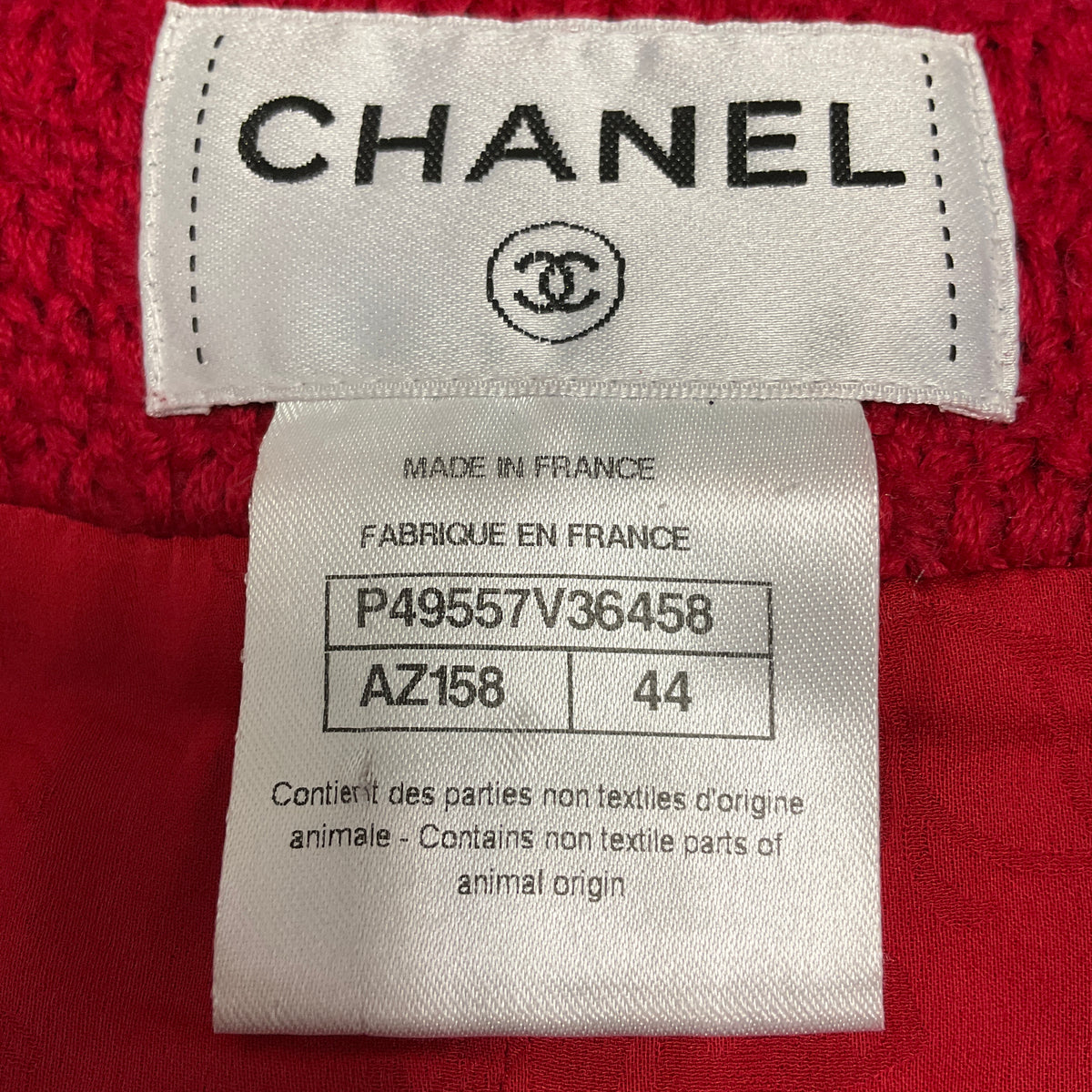 Chanel Red Paris-Dallas Metiers d'Art Pre-Fall 2014 Collection Sleeveless Fringe Dress