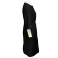 Load image into Gallery viewer, Gucci Black Structured Wool and Silk Crepe Midi Dress
