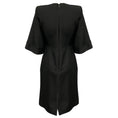 Load image into Gallery viewer, Gucci Black Structured Wool and Silk Crepe Midi Dress
