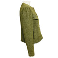 Load image into Gallery viewer, Derek Lam 10 Crosby Army Green Tweed Morgan Jacket
