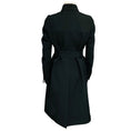 Load image into Gallery viewer, Rick Owens Black Micro Trench Coat with Belt
