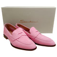 Load image into Gallery viewer, Santoni Pink Leather Famed Loafers
