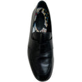 Load image into Gallery viewer, Hermes Black Leather Ancora Loafers
