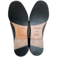 Load image into Gallery viewer, Hermes Black Leather Ancora Loafers
