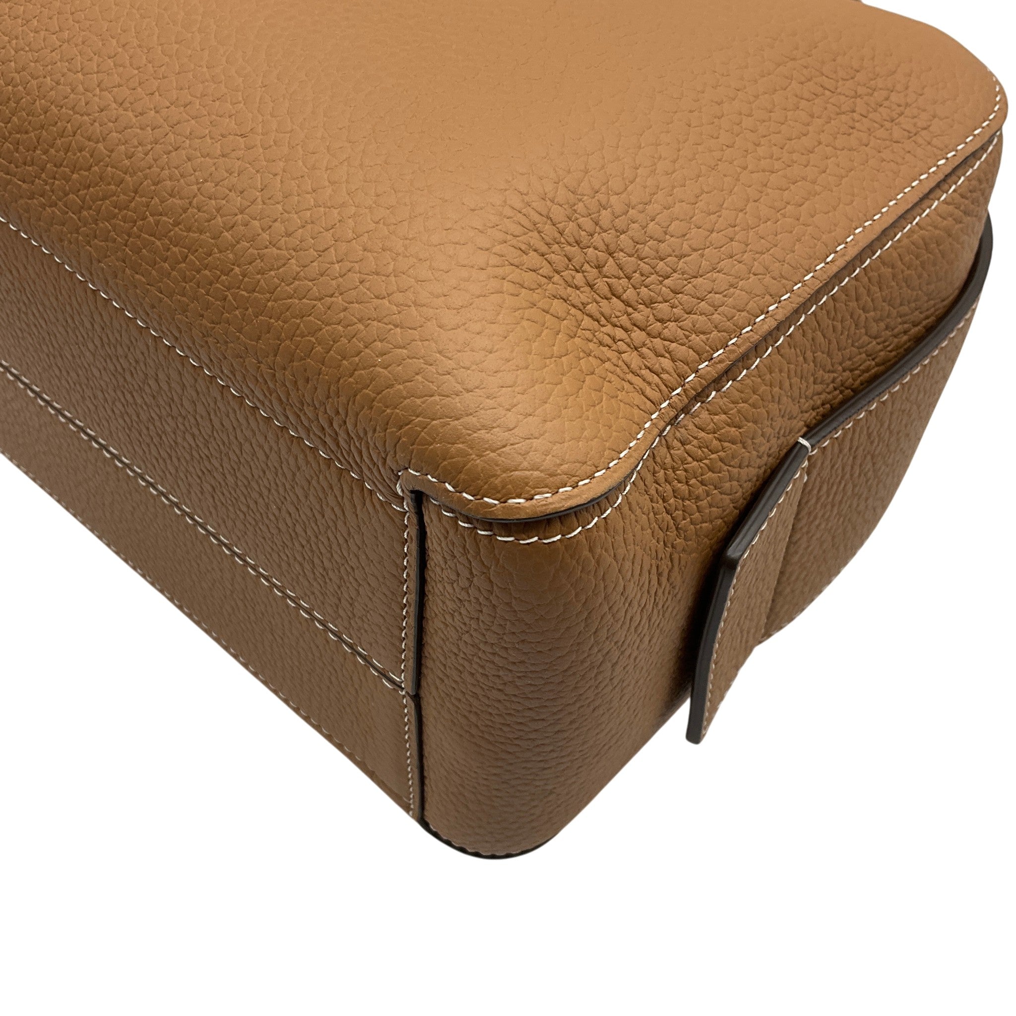 Delvaux Tan / Blue The Cool Box MM Satchel