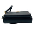 Load image into Gallery viewer, Christian Dior Black Calfskin Leather Caro Double Pouch Shoulder Bag
