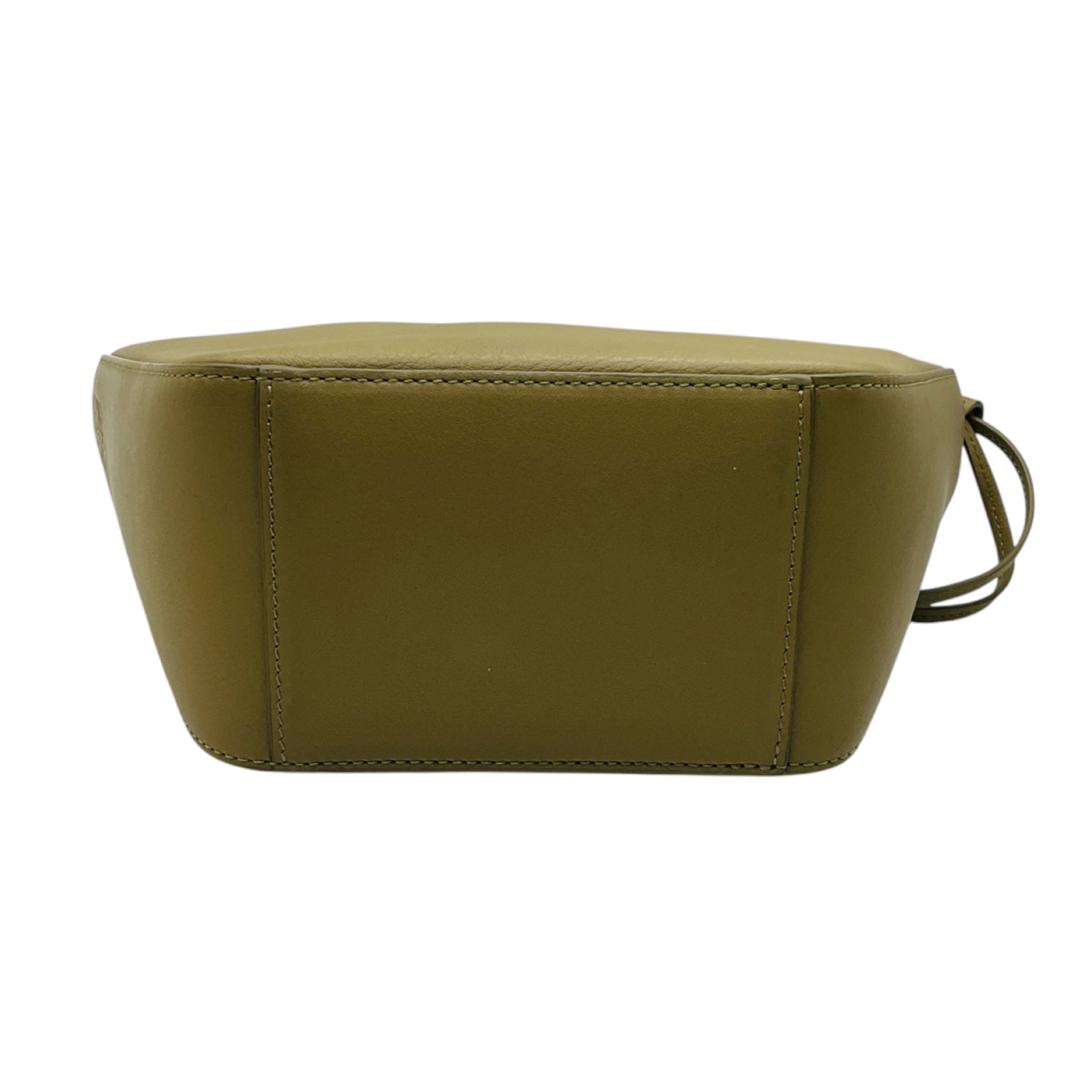 Loewe Light Green / Putty Classic Calfskin Leather Mini Hammock Hobo Bag