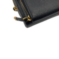 Load image into Gallery viewer, Christian Dior Black Calfskin Leather Caro Double Pouch Shoulder Bag
