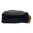 Load image into Gallery viewer, Bottega Veneta Black / Gold Calfskin Leather The Chain Pouch Bag
