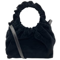 Load image into Gallery viewer, The Row Black Velvet Circle Bag

