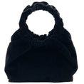 Load image into Gallery viewer, The Row Black Velvet Circle Bag
