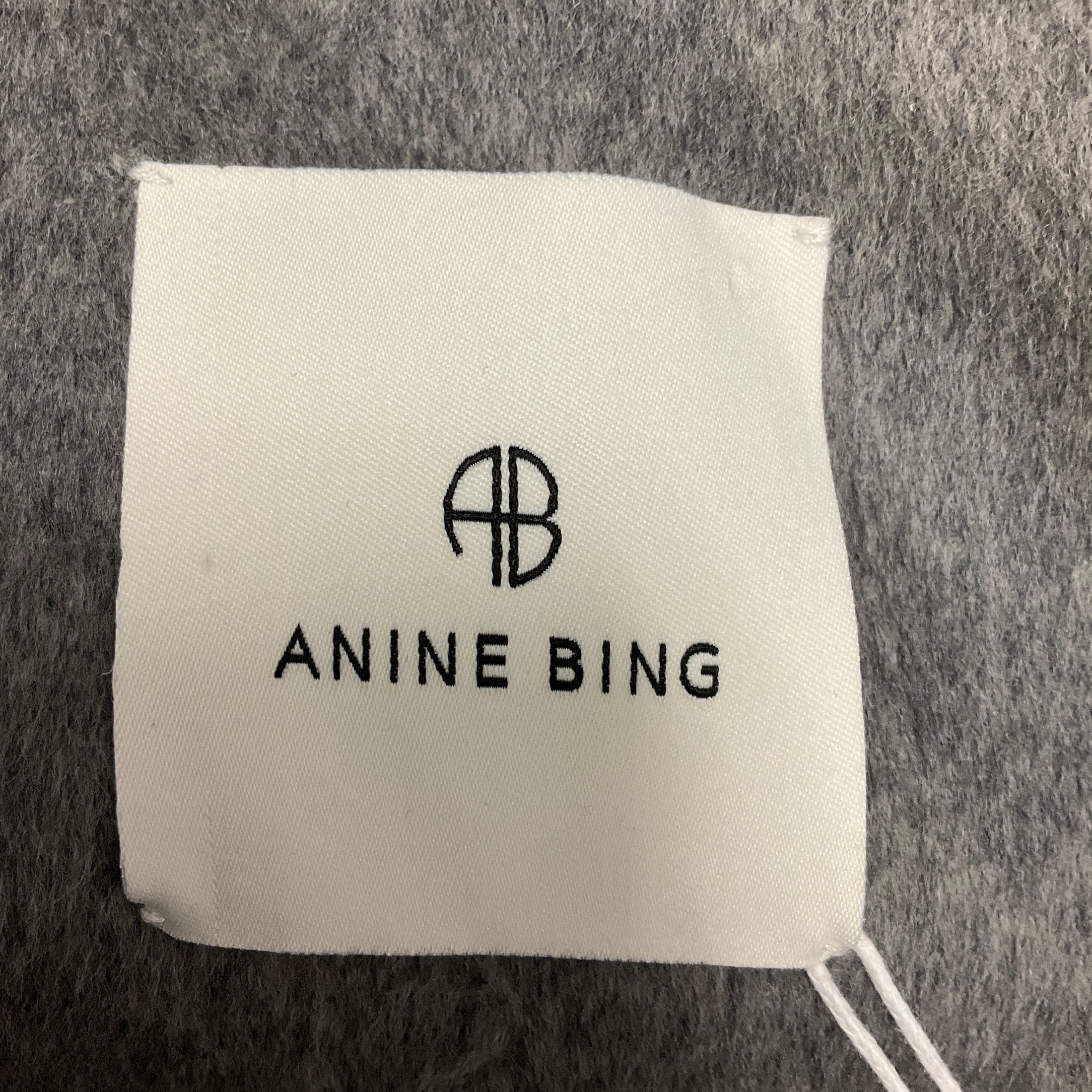 Anine Bing Heather Grey Quinn Blazer