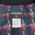 Load image into Gallery viewer, Chanel 2008 Black Tweed Jacket with Peplum
