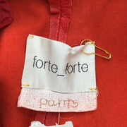 Forte Forte Red Leather Shorts