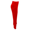 Load image into Gallery viewer, Valentino Red High Waisted Silk Crepe Pants
