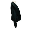 Load image into Gallery viewer, Burberry Black Exaggerated Collar Cotton Jacket
