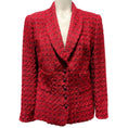 Load image into Gallery viewer, Escada Red Wool Tweed Blazer

