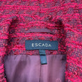 Load image into Gallery viewer, Escada Red Wool Tweed Blazer
