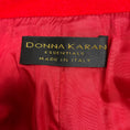 Load image into Gallery viewer, Donna Karan Essentials Vintage Red Double Breasted Angora and Wool Blazer
