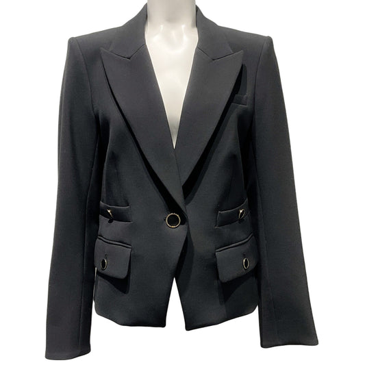 Veronica Beard Black Roya Dickey Jacket
