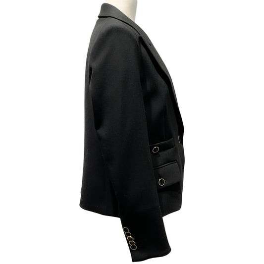Veronica Beard Black Roya Dickey Jacket