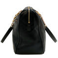 Load image into Gallery viewer, Salvatore Ferragamo Black Leather Double Gancio Bag
