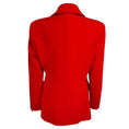 Load image into Gallery viewer, Donna Karan Essentials Vintage Red Double Breasted Angora and Wool Blazer
