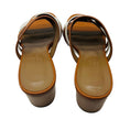 Load image into Gallery viewer, Hermes Tan / White Bicolor Amica Sandal
