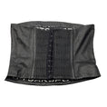 Load image into Gallery viewer, Saks Potts Black Lamb Leather Tattoo Corset Top
