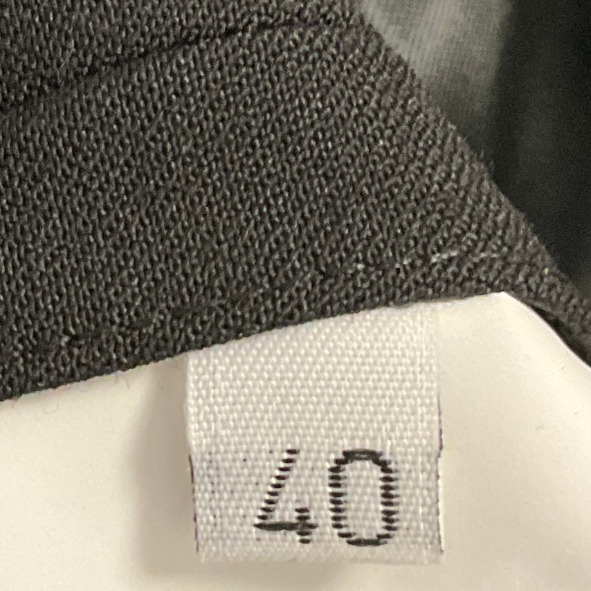 Maison Martin Margiela Black Layered Two Piece Wool Blazer Jacket
