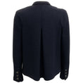 Load image into Gallery viewer, Chanel Black Wool Jacket with Inverted Back Pleat
