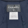 Load image into Gallery viewer, Chanel Black Wool Jacket with Inverted Back Pleat
