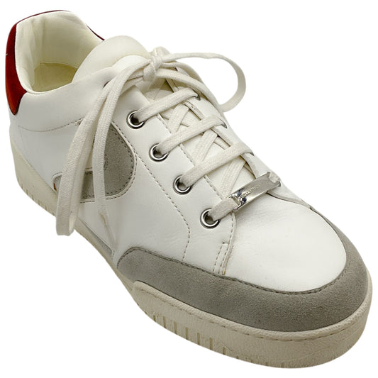 Stella McCartney White Vegan Leather Low Top Sneakers
