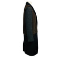 Load image into Gallery viewer, Lanvin Brown / Black / Charcoal Grey Wool Coat
