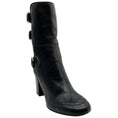 Load image into Gallery viewer, Laurence Dacade Black Quilted Leather Moto Boots

