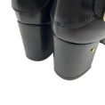 Load image into Gallery viewer, Laurence Dacade Black Quilted Leather Moto Boots
