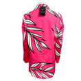 Load image into Gallery viewer, Rochas Hot Pink / White / Black Floral Print Structured Blazer Jacket
