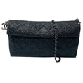 Load image into Gallery viewer, Chanel Black Calfskin Leather Limited Edition Christmas 2014 Evening Bag
