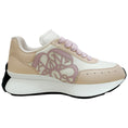 Load image into Gallery viewer, Alexander McQueen Off White / Pink / Beige Seal Sprint Runner Sneakers
