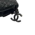 Load image into Gallery viewer, Chanel Black Calfskin Leather Limited Edition Christmas 2014 Evening Bag
