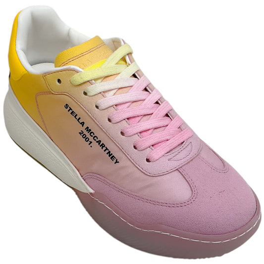 Stella McCartney Pink Degrade Loop Recycled Ombre Runner Sneakers
