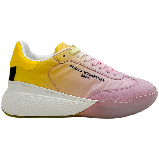 Stella McCartney Pink Degrade Loop Recycled Ombre Runner Sneakers