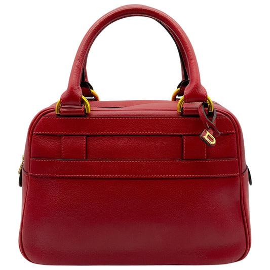 Delvaux Red Leather Parole Bag
