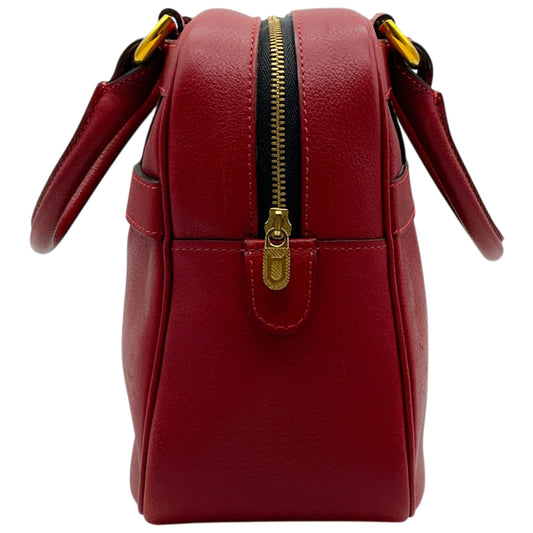 Delvaux Red Leather Parole Bag