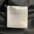 Load image into Gallery viewer, Magda Butrym Black Oversized Sheepskin Leather Coat

