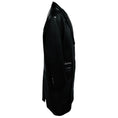 Load image into Gallery viewer, Magda Butrym Black Oversized Sheepskin Leather Coat
